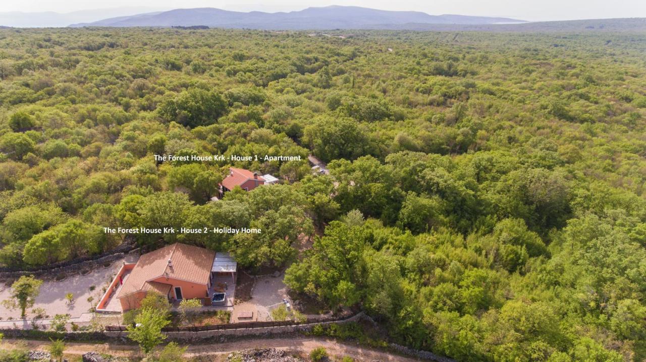 The Forest House Krk 1 Kras Экстерьер фото